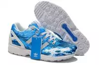 2019U adidas zx flux graphic job femme pas cher blanc bleu,foot locker chaussures adidas